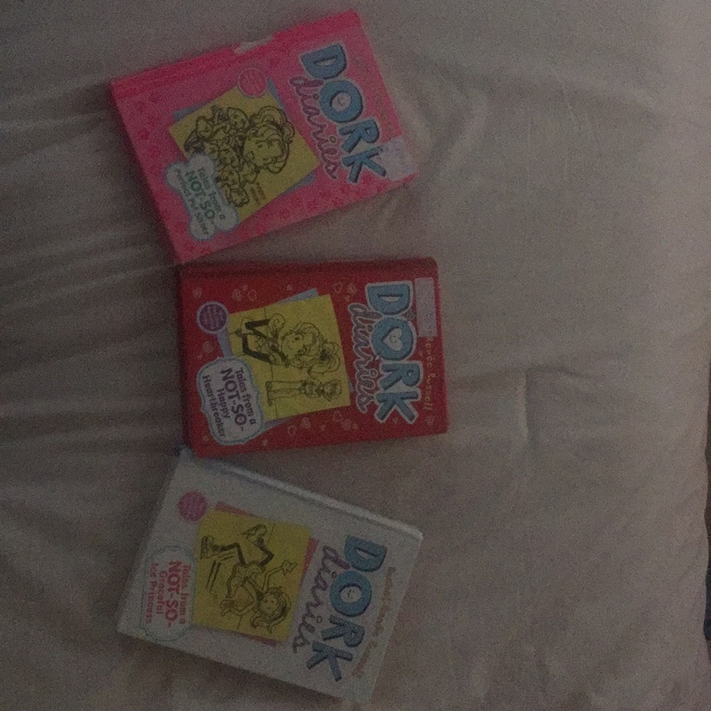 3 dork diaries books